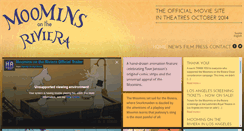 Desktop Screenshot of moominsontheriviera.com